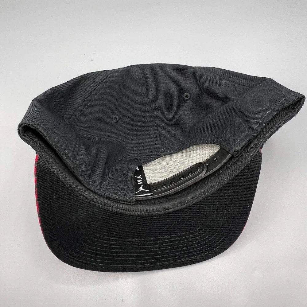 Air Jordan Hat Men Black Red‎ Camouflage Embroidered Jumpman Snap Back Cap